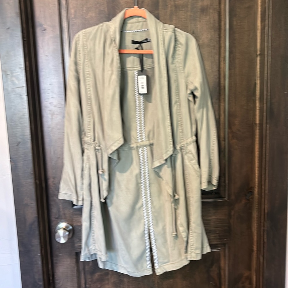 Max jeans, cinched waist tunic